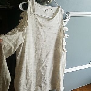 Maurices Cutout Sleeve Top